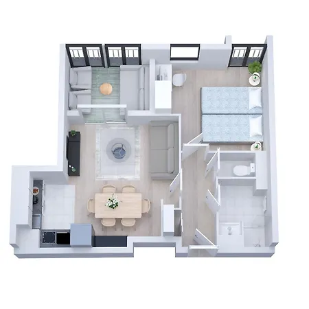L'eden - T2 Neuf Avec Loggia Et Parking Prive - Proche Rer A & Disneyland * Chessy (Seine-et-Marne)