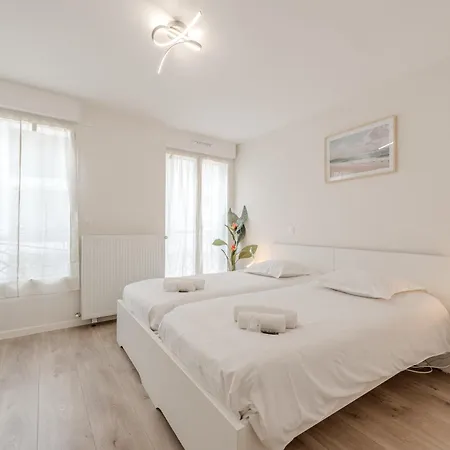 Apartamento L'eden - T2 Neuf Avec Loggia Et Parking Prive - Proche Rer A & Disneyland